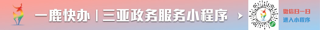 一鹿快办|三亚政务服务小程序